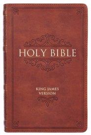 KJV Bible Deluxe Gift Faux Leather, Purple