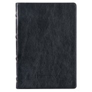 KJV Bible Thinline LP Full-grain Leather, Black