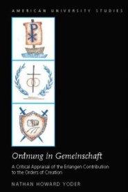 "Ordnung in Gemeinschaft"