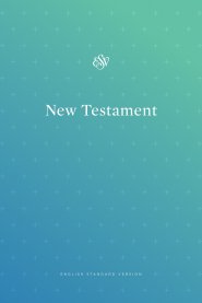 ESV Outreach New Testament, Blue Green, Paperback, Compact, Two Reading Plans