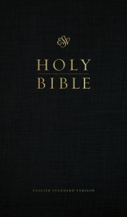 ESV Church Bible (Hardcover, Black)