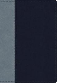 ESV Student Study Bible, Navy, Leather, Character Profiles, Book Introductions, Topical Articles, Glossary, Maps, Illustrations, Concordance, Cross References