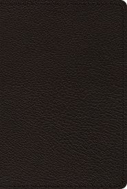 ESV Heirloom Bible, Omega Edition (Goatskin, Black)