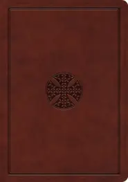 ESV Journaling Bible, Interleaved Edition (TruTone, Mahogany, Mosaic Cross Design)