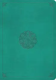 ESV Study Bible (TruTone, Turquoise, Emblem Design)