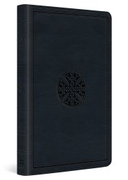 ESV Premium Gift Bible (TruTone, Navy, Mosaic Cross Design)