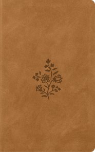 ESV Vest Pocket New Testament with Psalms and Proverbs (TruTone, Nubuck Caramel, Wildflower Design)