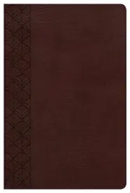 The CSB Study Bible For Women, Chocolate LeatherTouch, Indexed