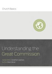 Understanding The Great Commission And The Church