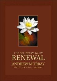 The Believer's Daily Renewal [eBook]