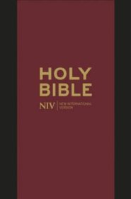 NIV Pocket Bible, Black, Bonded Leather, Zip, Gilt Edged Pages, Ribbon Marker, Notes and Bookmarks