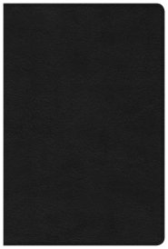 CSB Disciple's Study Bible, Black LeatherTouch