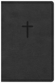 CSB Everyday Study Bible, Charcoal, Imitation Leather, Maps, Concordance, Presentation Page, Ribbon Marker