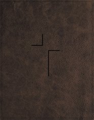 Louie Giglio NIV Jesus Bible, Brown, Imitation Leather, 300+ Articles, Ribbon Marker, Concordance