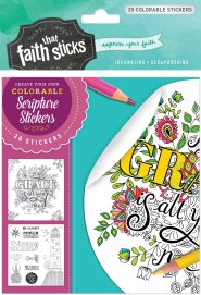 2 Corinthians 12:9 Colorable Stickers