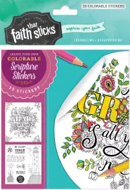 2 Corinthians 12:9 Colorable Stickers