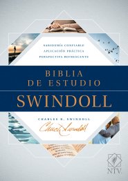 Biblia de estudio Swindoll NTV (Tapa dura, Azul)