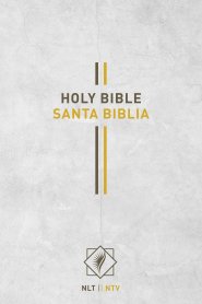 Bilingual Bible / Biblia bilingüe NLT/NTV (Hardcover, Gray)