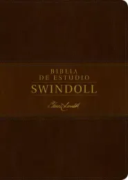 Biblia de estudio Swindoll NTV (SentiPiel, Café/Café claro)