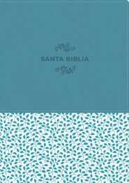 Santa Biblia NTV, Edición de referencia ultrafina, letra grande (SentiPiel, Azul, Letra Roja)