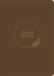 Santa Biblia RVR60, Edición zíper con referencias, letra grande (SentiPiel, Café, Letra Roja)