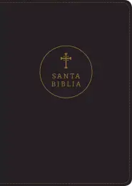 Santa Biblia RVR60, Edición de referencia ultrafina, letra grande (SentiPiel, Negro, Letra Roja)