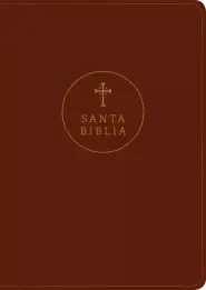 Santa Biblia RVR60, Edición de referencia ultrafina, letra grande (SentiPiel, Café rojizo, Índice, Letra Roja)