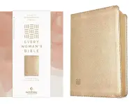 NLT Every Woman's Bible (LeatherLike, Soft Gold, Red Letter, Filament Enabled)