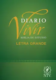 Biblia de estudio del diario vivir NTV, letra grande (Tapa dura, Letra Roja)