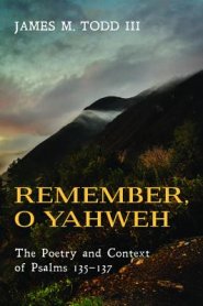 Remember, O Yahweh