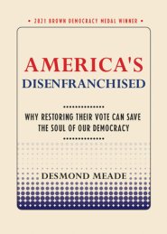 AMERICA'S DISENFRANCHISED