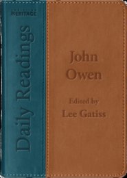 Daily Readings – John Owen