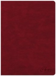 KJV Spurgeon Study Bible, Crimson LeatherTouch