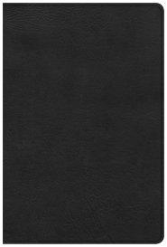 KJV Giant Print Reference Bible, Black LeatherTouch, Indexed