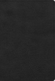 KJV Super Giant Print Reference Bible, Black LeatherTouch, Indexed