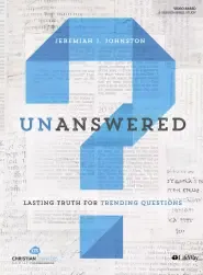 Unanswered - Personal Bible Study Book