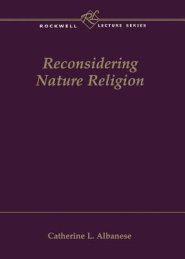 Reconsidering Nature Religion