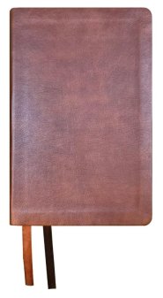 NASB 2020 Reference Bible, Brown, Leathertex