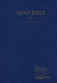 Kjv Drill Bible, Blue Hardcover