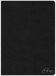 CSB Spurgeon Study Bible, Black Genuine Leather, Indexed