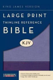 KJV Large Print Thinline Reference Bible