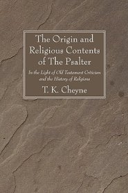 Origin And Religious Contents Of The Psalter