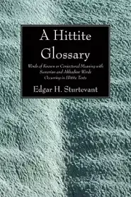 Hittite Glossary