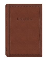 KJV Deluxe Gift & Award Bible: Brown, Imitation Leather