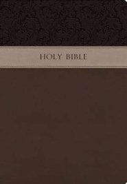 KJV Wide Margin Bible: Brown, Imitation Leather