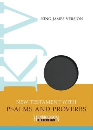 KJV New Testament with Psalms and Proverbs