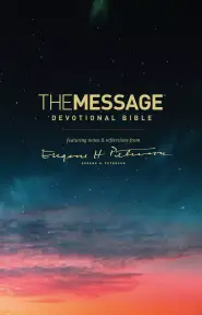 The Message Bible Devotional Bible, Multicoloured, Paperback, Scriptural Insights, Contemplative Readings, Book Introductions, Reflection Questions, Articles