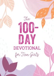 100-Day Devotional for Teen Girls