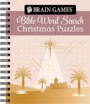 Brain Games - Bible Word Search Christmas Puzzles