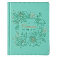 KJV Promise Bible, Teal, Imitation Leather, Journalling, Colouring, Gilt Edge, Ribbon Marker, Book Introductions, Presentation Page, Stickers, Bible Tabs, Storage Pocket